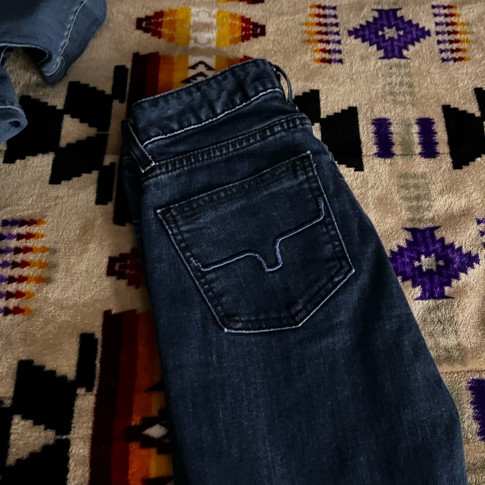 Kimes Ranch Women's Dark Blue Boot Cut Jeans